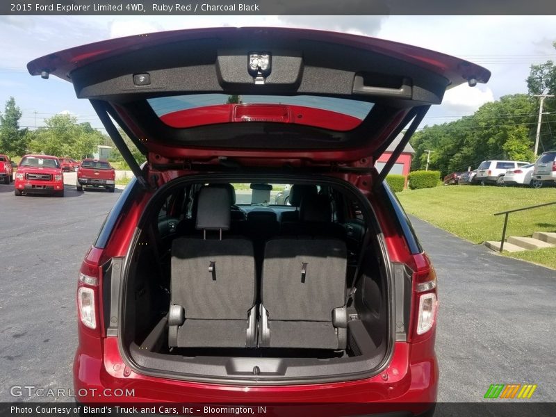 Ruby Red / Charcoal Black 2015 Ford Explorer Limited 4WD