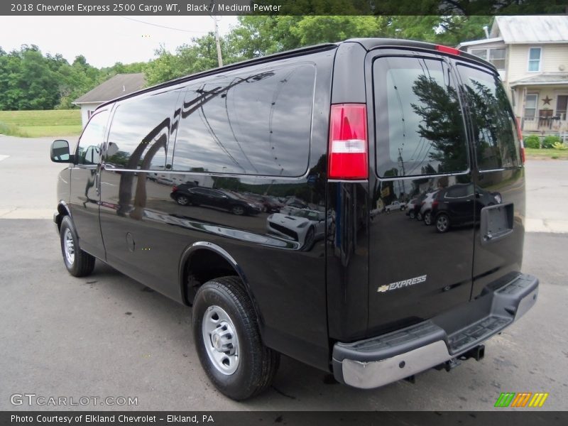 Black / Medium Pewter 2018 Chevrolet Express 2500 Cargo WT
