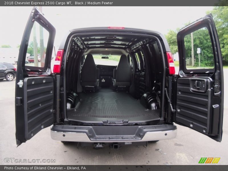 Black / Medium Pewter 2018 Chevrolet Express 2500 Cargo WT