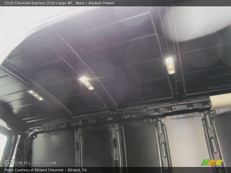 Black / Medium Pewter 2018 Chevrolet Express 2500 Cargo WT