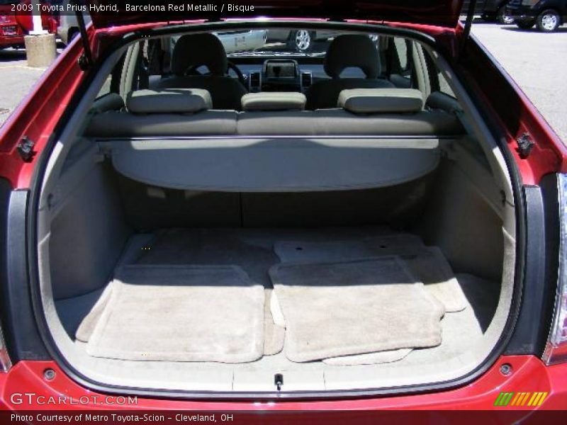 Barcelona Red Metallic / Bisque 2009 Toyota Prius Hybrid