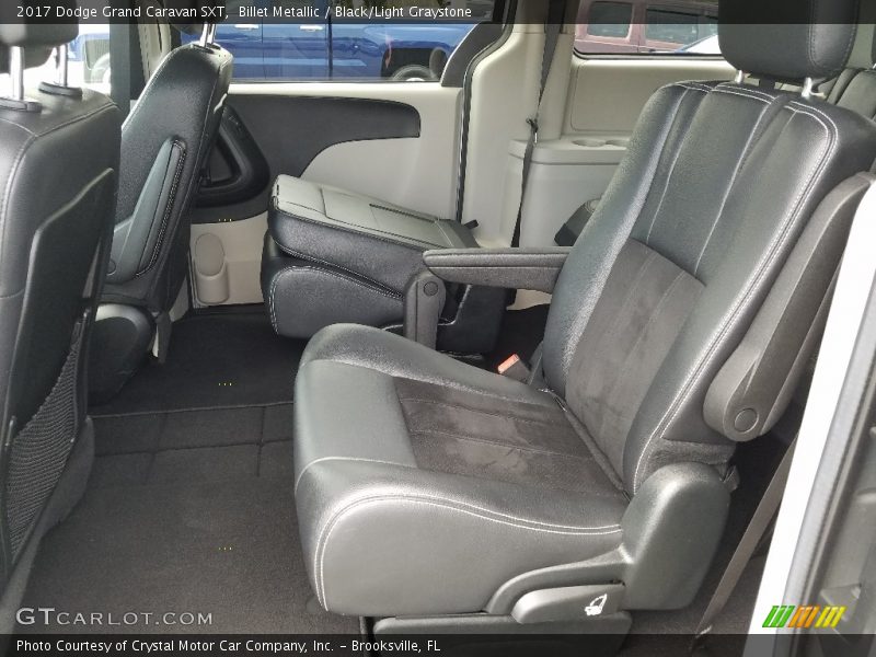 Billet Metallic / Black/Light Graystone 2017 Dodge Grand Caravan SXT