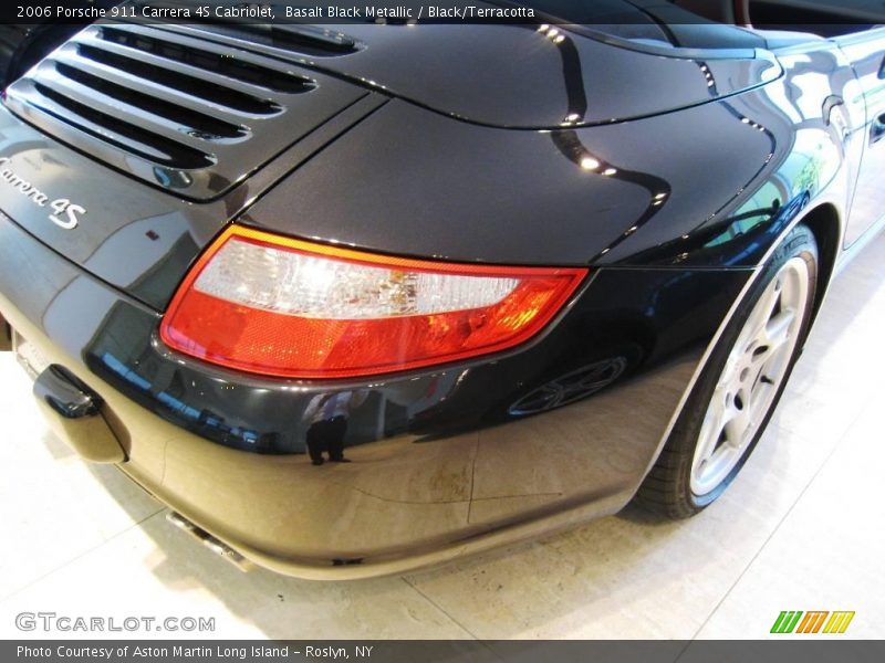 Basalt Black Metallic / Black/Terracotta 2006 Porsche 911 Carrera 4S Cabriolet