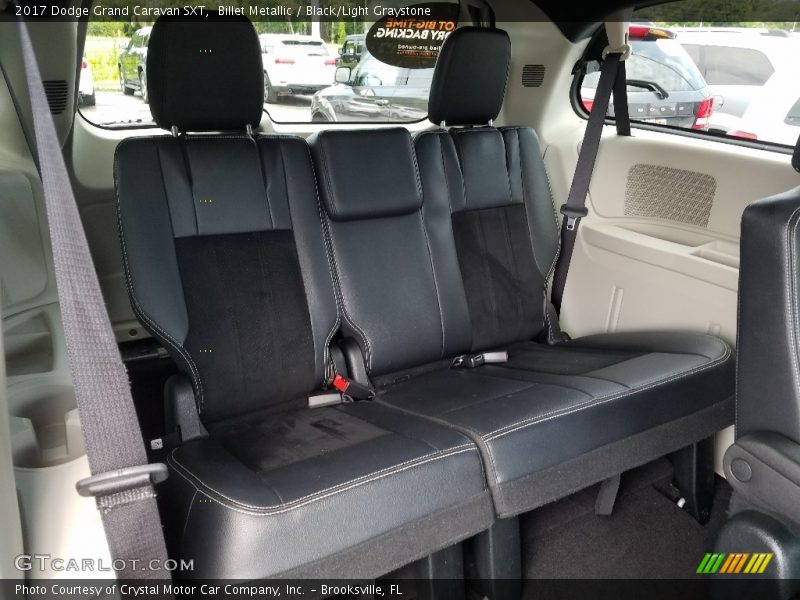 Billet Metallic / Black/Light Graystone 2017 Dodge Grand Caravan SXT