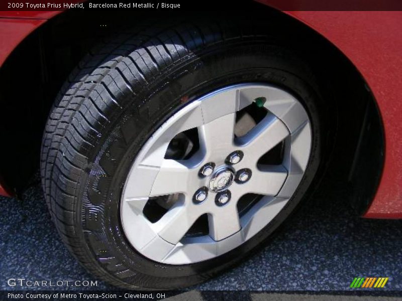 Barcelona Red Metallic / Bisque 2009 Toyota Prius Hybrid