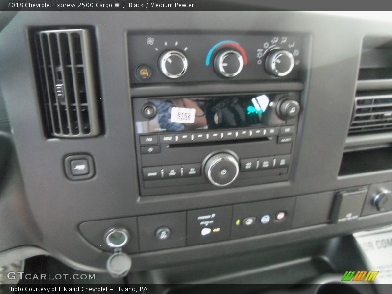 Black / Medium Pewter 2018 Chevrolet Express 2500 Cargo WT