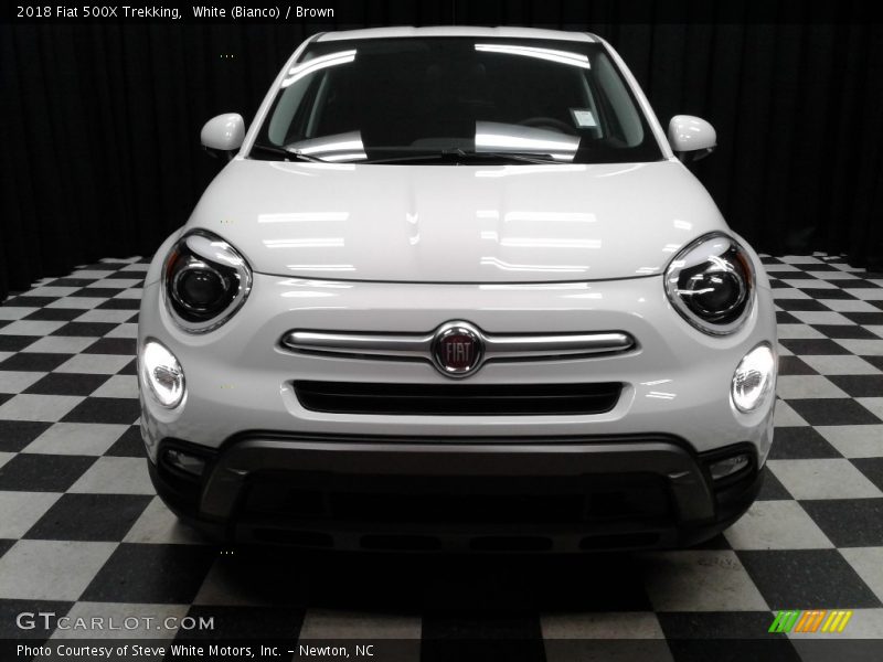 White (Bianco) / Brown 2018 Fiat 500X Trekking