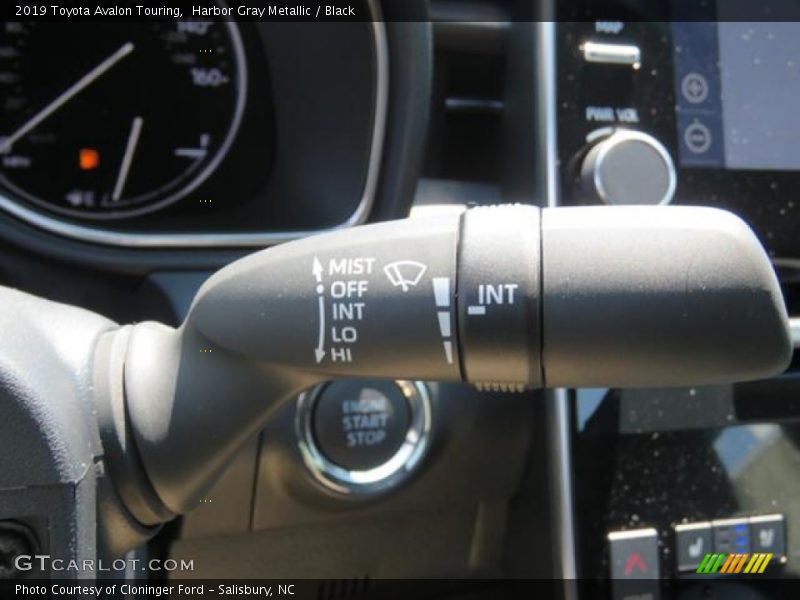 Harbor Gray Metallic / Black 2019 Toyota Avalon Touring