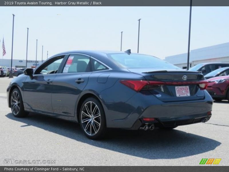 Harbor Gray Metallic / Black 2019 Toyota Avalon Touring