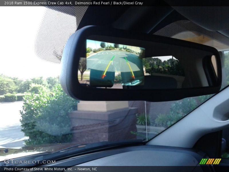 Delmonico Red Pearl / Black/Diesel Gray 2018 Ram 1500 Express Crew Cab 4x4