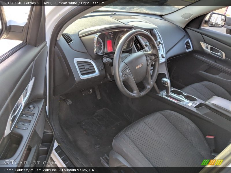 Summit White / Light Titanium 2014 GMC Terrain SLE AWD