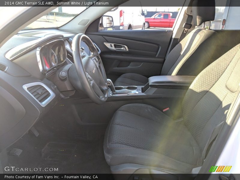 Summit White / Light Titanium 2014 GMC Terrain SLE AWD