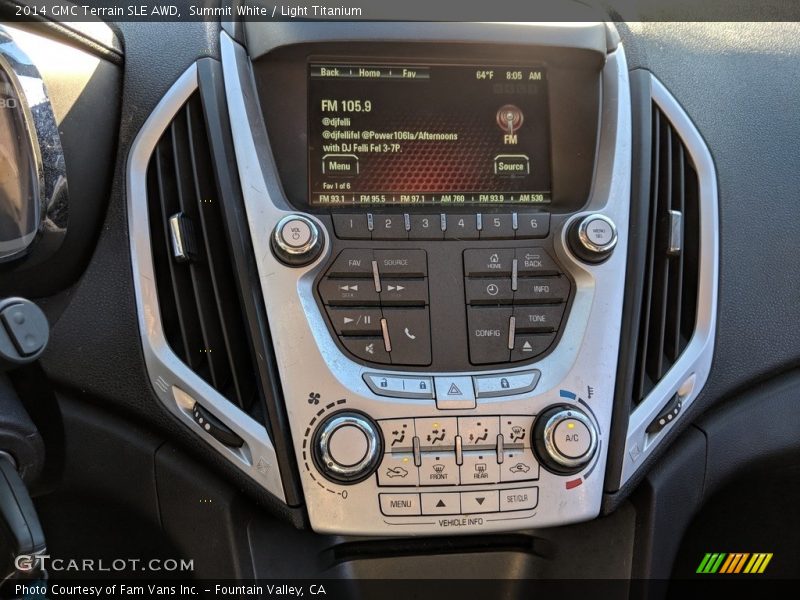 Summit White / Light Titanium 2014 GMC Terrain SLE AWD