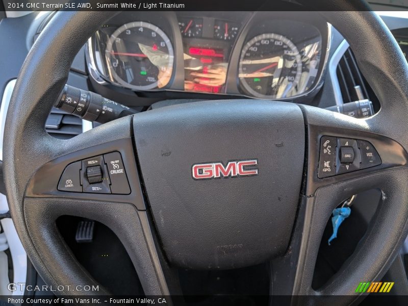 Summit White / Light Titanium 2014 GMC Terrain SLE AWD