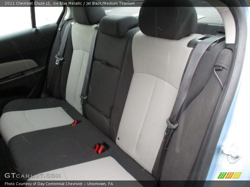 Ice Blue Metallic / Jet Black/Medium Titanium 2011 Chevrolet Cruze LS