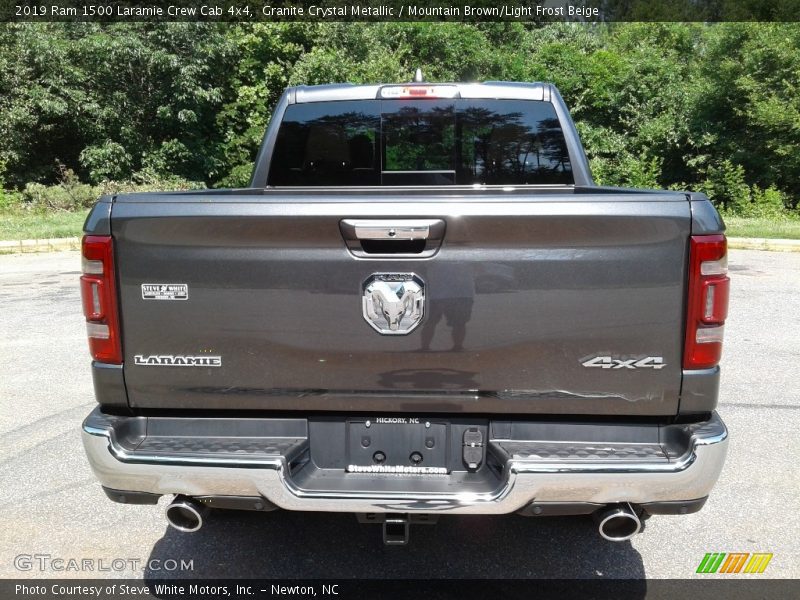 Granite Crystal Metallic / Mountain Brown/Light Frost Beige 2019 Ram 1500 Laramie Crew Cab 4x4