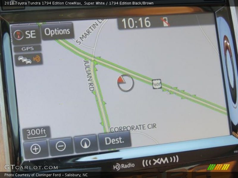 Super White / 1794 Edition Black/Brown 2018 Toyota Tundra 1794 Edition CrewMax