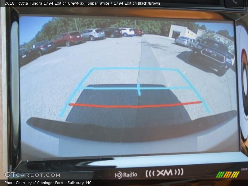 Super White / 1794 Edition Black/Brown 2018 Toyota Tundra 1794 Edition CrewMax