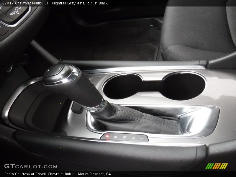 Nightfall Gray Metallic / Jet Black 2017 Chevrolet Malibu LT