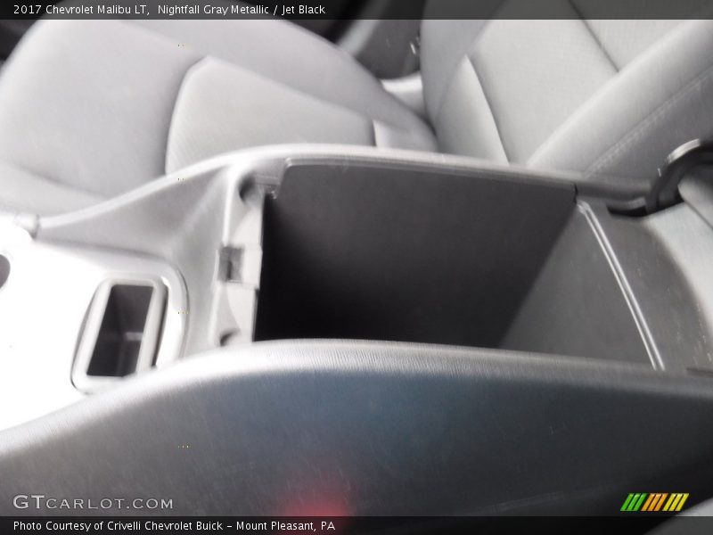 Nightfall Gray Metallic / Jet Black 2017 Chevrolet Malibu LT