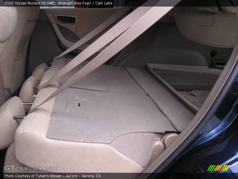 Midnight Blue Pearl / Cafe Latte 2005 Nissan Murano SE AWD