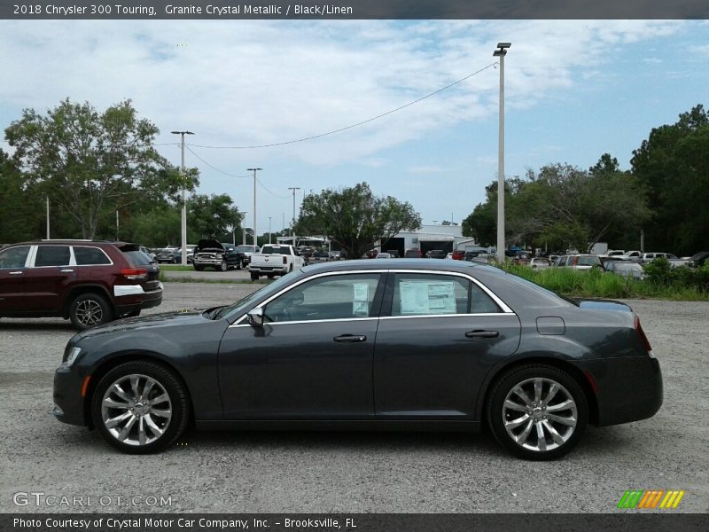Granite Crystal Metallic / Black/Linen 2018 Chrysler 300 Touring
