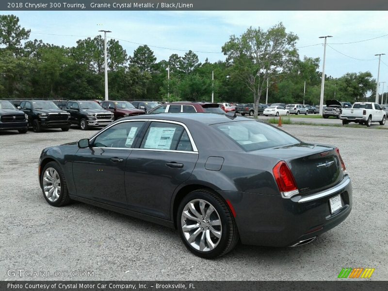 Granite Crystal Metallic / Black/Linen 2018 Chrysler 300 Touring