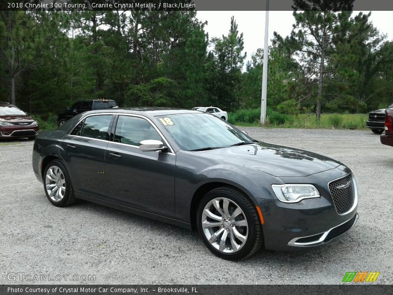 Granite Crystal Metallic / Black/Linen 2018 Chrysler 300 Touring