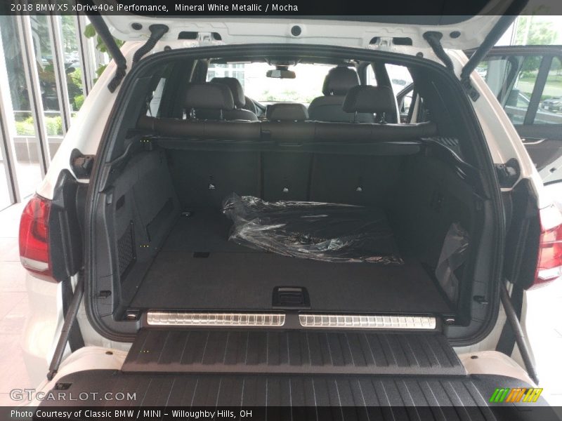 Mineral White Metallic / Mocha 2018 BMW X5 xDrive40e iPerfomance
