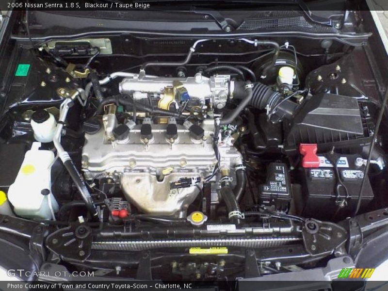 Blackout / Taupe Beige 2006 Nissan Sentra 1.8 S