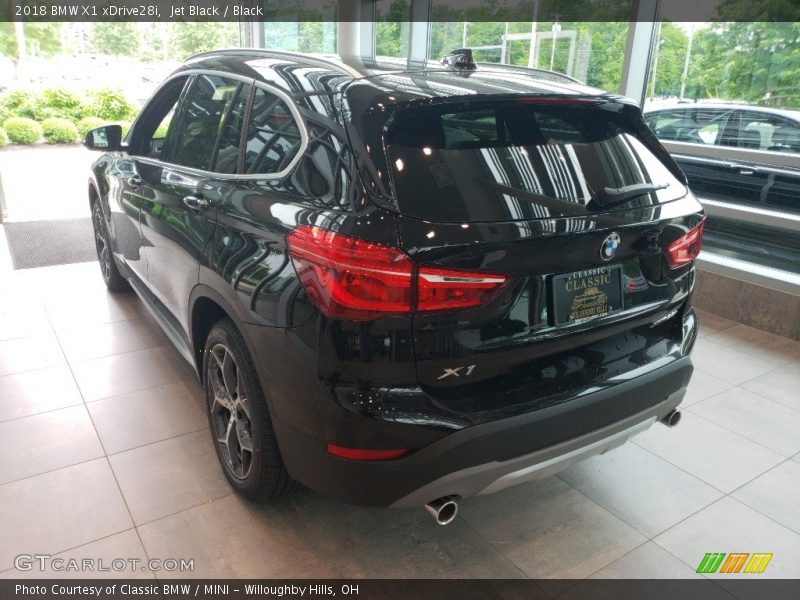 Jet Black / Black 2018 BMW X1 xDrive28i