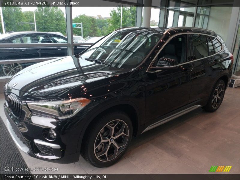 Jet Black / Black 2018 BMW X1 xDrive28i