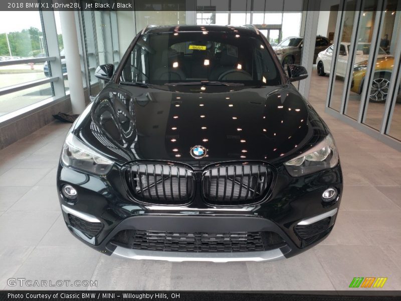 Jet Black / Black 2018 BMW X1 xDrive28i