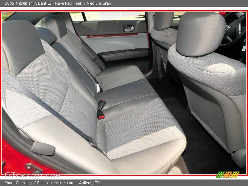 Rave Red Pearl / Medium Gray 2009 Mitsubishi Galant ES