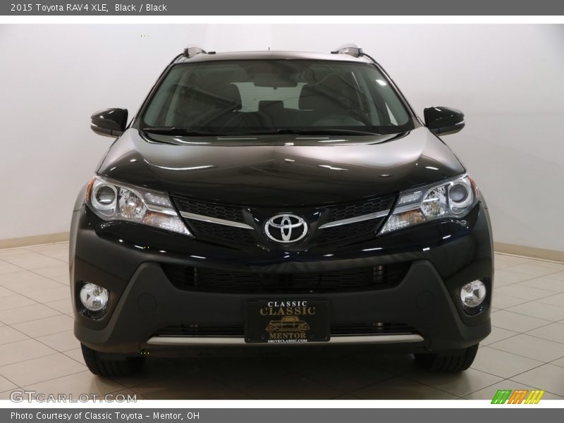 Black / Black 2015 Toyota RAV4 XLE