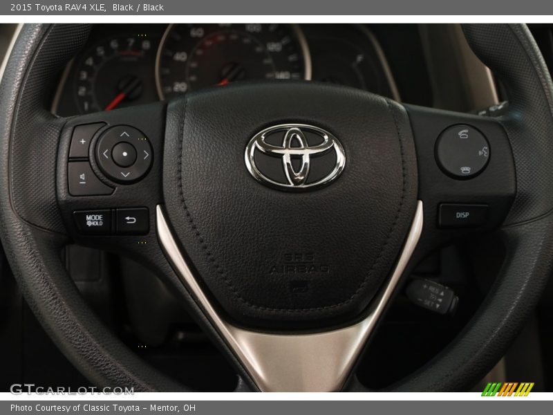 Black / Black 2015 Toyota RAV4 XLE