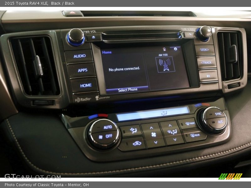 Black / Black 2015 Toyota RAV4 XLE