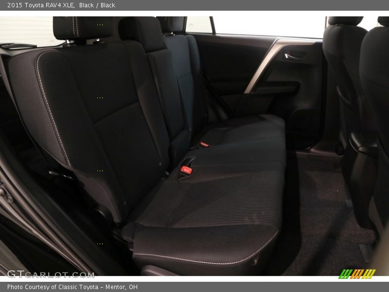 Black / Black 2015 Toyota RAV4 XLE
