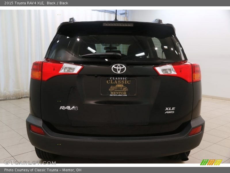 Black / Black 2015 Toyota RAV4 XLE