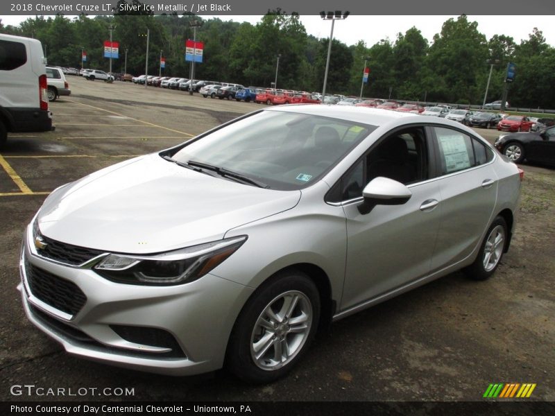 Silver Ice Metallic / Jet Black 2018 Chevrolet Cruze LT