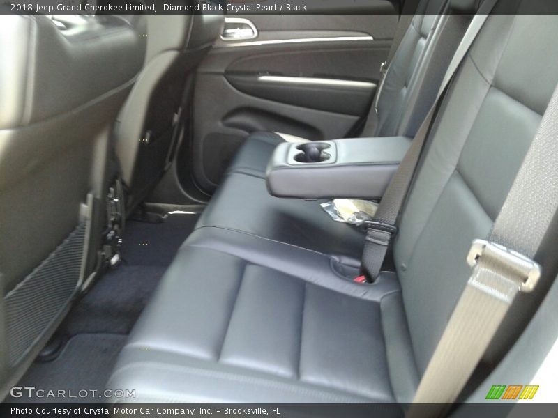 Diamond Black Crystal Pearl / Black 2018 Jeep Grand Cherokee Limited