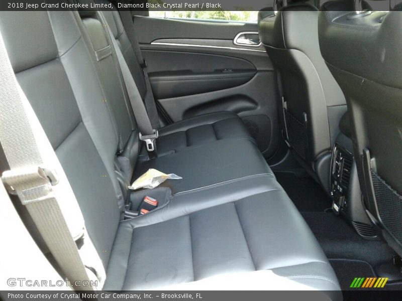 Diamond Black Crystal Pearl / Black 2018 Jeep Grand Cherokee Limited