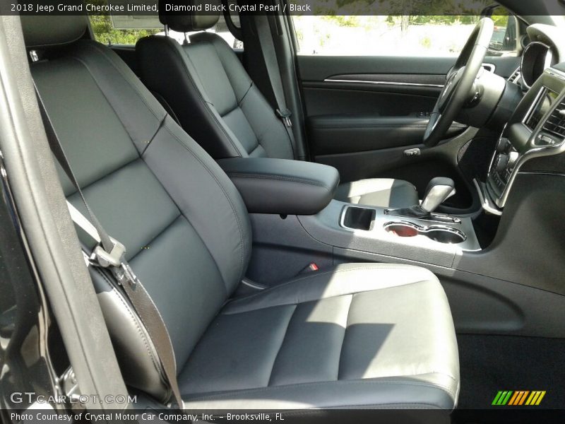 Diamond Black Crystal Pearl / Black 2018 Jeep Grand Cherokee Limited