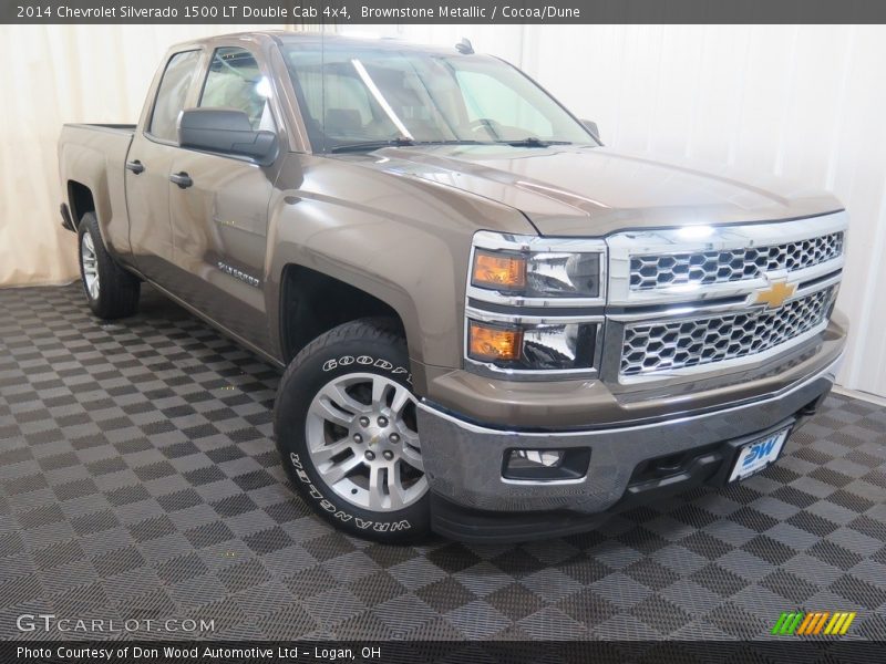 Brownstone Metallic / Cocoa/Dune 2014 Chevrolet Silverado 1500 LT Double Cab 4x4