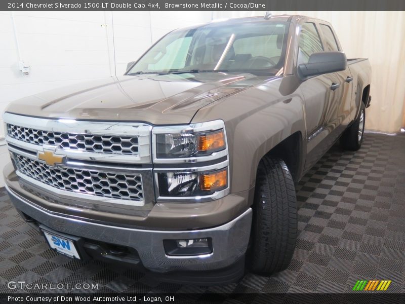 Brownstone Metallic / Cocoa/Dune 2014 Chevrolet Silverado 1500 LT Double Cab 4x4