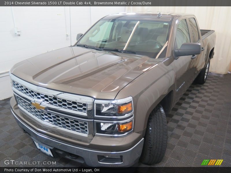 Brownstone Metallic / Cocoa/Dune 2014 Chevrolet Silverado 1500 LT Double Cab 4x4