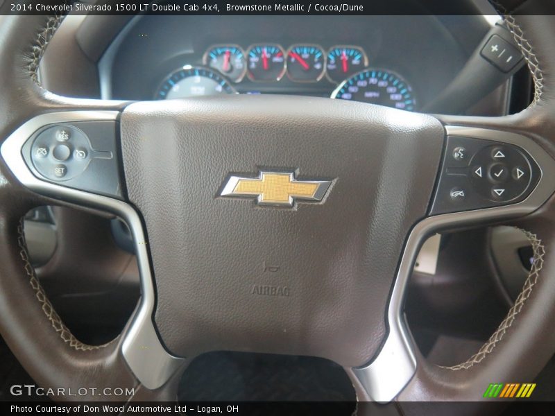 Brownstone Metallic / Cocoa/Dune 2014 Chevrolet Silverado 1500 LT Double Cab 4x4