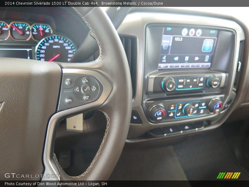 Brownstone Metallic / Cocoa/Dune 2014 Chevrolet Silverado 1500 LT Double Cab 4x4