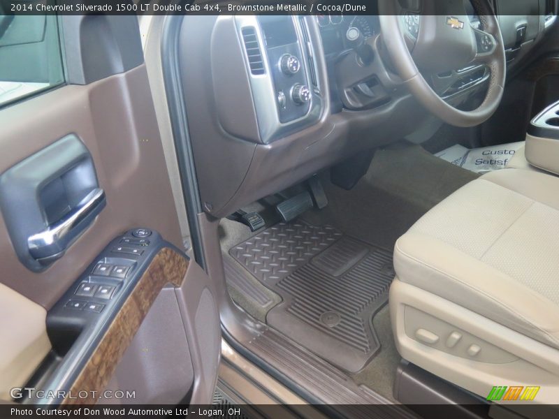 Brownstone Metallic / Cocoa/Dune 2014 Chevrolet Silverado 1500 LT Double Cab 4x4