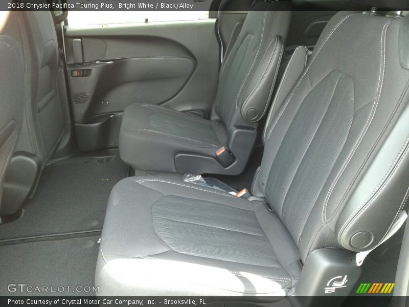 Bright White / Black/Alloy 2018 Chrysler Pacifica Touring Plus